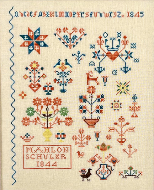 Mahlon Schuler sampler